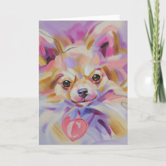 Het Wenskaart van de Kunst van Chihuahua Kaart