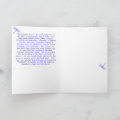 Het Wenskaart van de Maan van de Fee van de Kaart (Binnen)