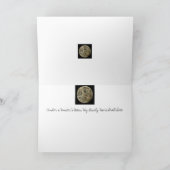 Het Wenskaart van de Maan van de jager Kaart (Binnen)