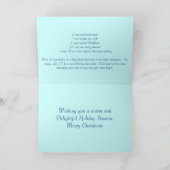 Het Wenskaart van de Soep van de sneeuwman Feestdagen Kaart (Binnen)