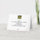 Het Wenskaart van de toekan Kaart (Achterkant)