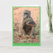 Het Wenskaart van de toewijzing Kaart (Voorkant)