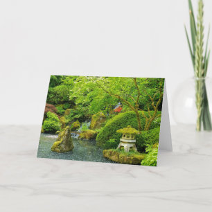Het Wenskaart van de tuin Kaart