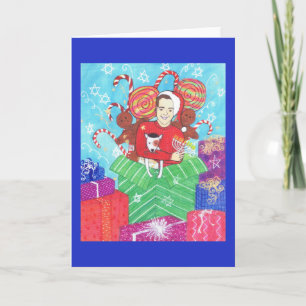 Het Wenskaart van de Vakantie van Kerstmis van de Feestdagen Kaart