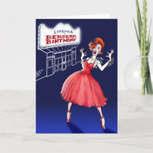 Het Wenskaart van de verjaardag #1 (spatie) Kaart