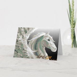 Het Wenskaart van de Vlucht van Pegasus Kaart