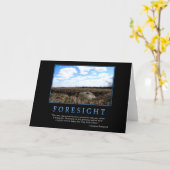 Het Wenskaart van de vooruitziendheid Kaart (Gele Bloem)