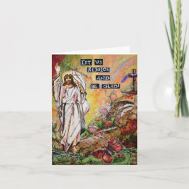 Het Wenskaart van de Vreugde van Pasen Feestdagen Kaart