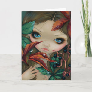 Het Wenskaart van de "wilde wingerd" Kaart