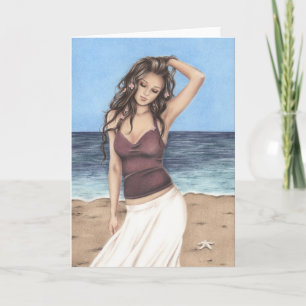 Het Wenskaart van de Wind van de lente Kaart