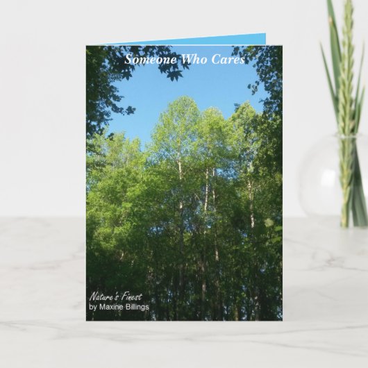 Het Wenskaart van de zorg/van de Zorg Kaart (Voorkant)