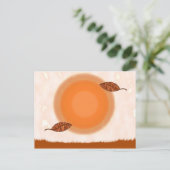 Het Wenskaart van Equinox van de herfst Briefkaart (Staand voorkant)