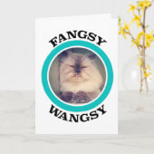 Het Wenskaart van Fangsy Kaart (Gele Bloem)