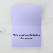 Het Wenskaart van Haggis Kaart (Binnen)