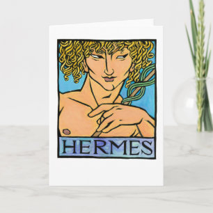 Het Wenskaart van Hermes Kaart