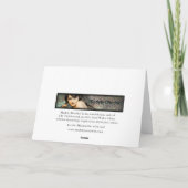 Het Wenskaart van het Baby van de maan Kaart (Achterkant)