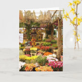 Het Wenskaart van het boeket Kaart (Gele Bloem)