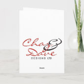 Het Wenskaart van het golf Kaart (Achterkant)