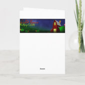 Het Wenskaart van het gordeldier Kaart (Achterkant)