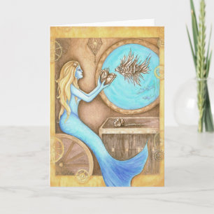 Het wenskaart van het Hart Steampunk Kaart