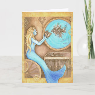 Het wenskaart van het Hart Steampunk Kaart