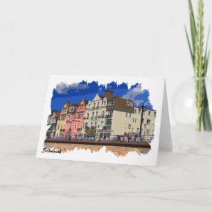 Het Wenskaart van het Kunstwerk van Sidmouth Kaart