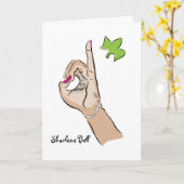 Het Wenskaart van het Leven van de Kaart (Gele Bloem)