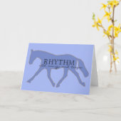 Het WENSKAART van het RITME 5x7 Kaart (Gele Bloem)