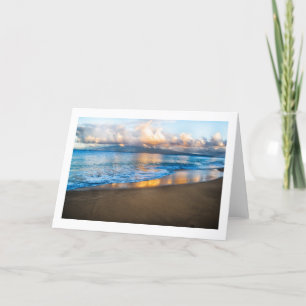 Het Wenskaart van het Strand van Kaanapali Kaart
