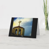 Het Wenskaart van het Vers van de bijbel - John Kaart (Achterkant)