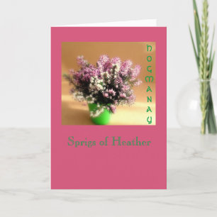 Het Wenskaart van Hogmanay Feestdagen Kaart