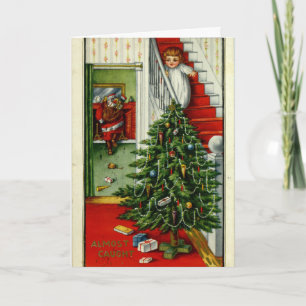 Het Wenskaart van Kerstmis Feestdagen Kaart