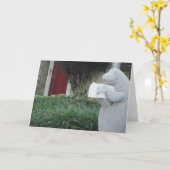 Het Wenskaart van Manatee Kaart (Gele Bloem)