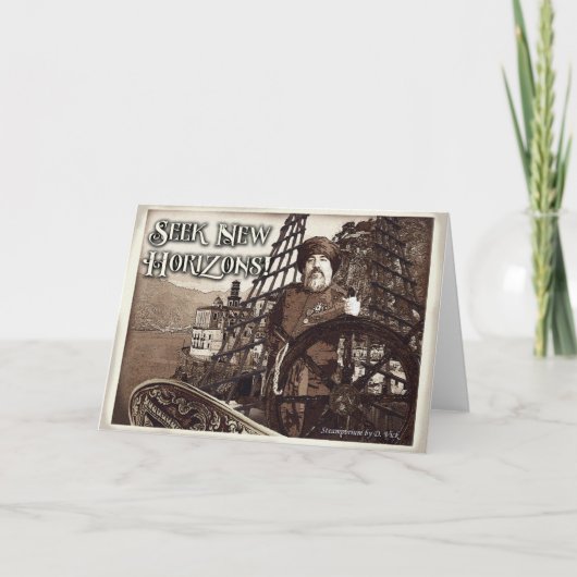 Het Wenskaart van New Horizons Kaart (Voorkant)