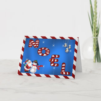 Het Wenskaart van Noel Feestdagen Kaart