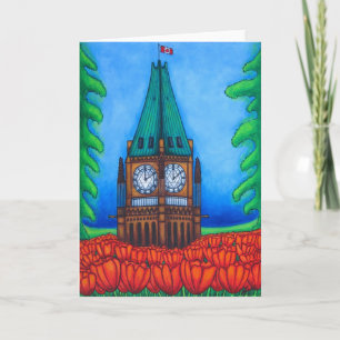 Het Wenskaart van O'Canada Kaart