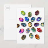 Het Wenskaart van Pasen Feestdagenkaart (Voorkant / Achterkant)