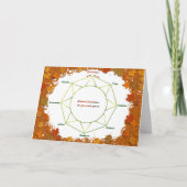 Het Wenskaart van Samhain Kaart (Voorkant)