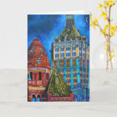 Het Wenskaart van San Antonio Kaart (Gele Bloem)