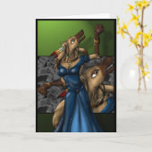 Het Wenskaart van Urzuela Kaart (Gele Bloem)