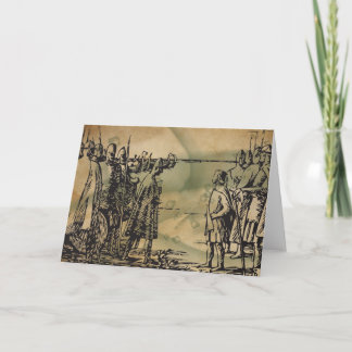 Het Wenskaart van Viking Heimskringla Ormen Lange Kaart