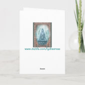 Het wenskaart van Yin van Kuan Kaart (Achterkant)