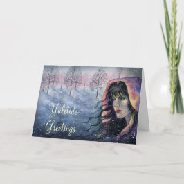 Het wenskaart van Yule Feestdagen Kaart