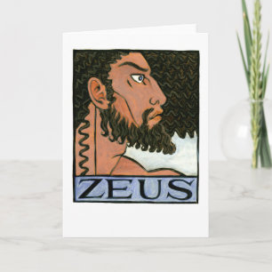 Het Wenskaart van Zeus Kaart