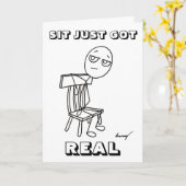 HET WERD PAS ECHT: "TROUW JE MET ME?" Kaart (Gele Bloem)