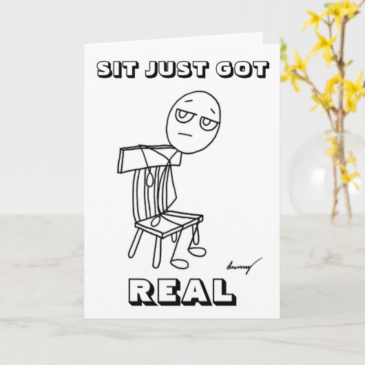 HET WERD PAS ECHT: "TROUW JE MET ME?" Kaart (Gele Bloem)