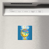 Het Wereldbol Starry - Magneet (Insitu (Vaatwasser))