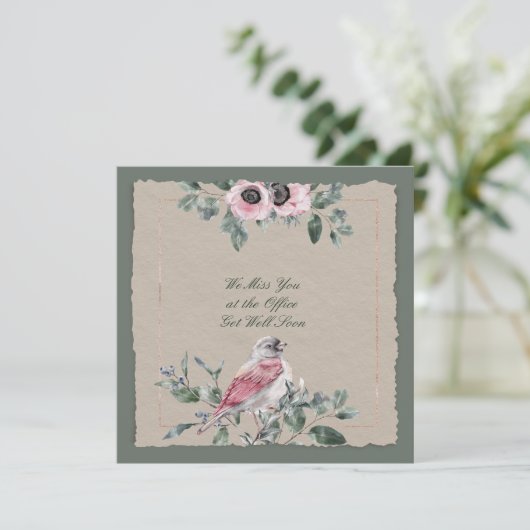 Het werk familie mist je goed (Staand voorkant)