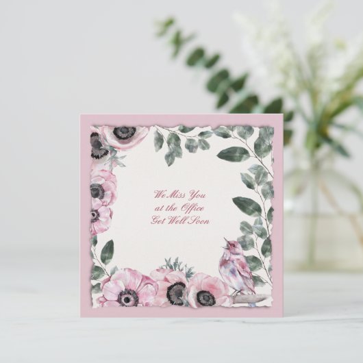 Het werk familie mist je goed (Staand voorkant)