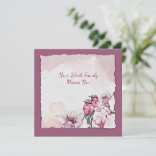 Het werk familie mist je goed